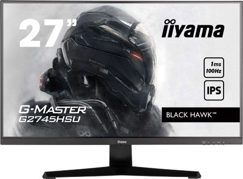 iiyama G-MASTER Get ahead with the G2745HSU Black Hawk with IPS Panel Technology and 1ms MPRT