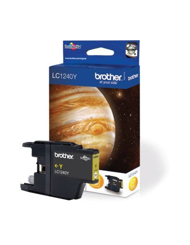 Brother LC-1240Y Ink cartridge yellow, 600 pages ISO/IEC 24711 for Brother DCP-J 525/MFC-J 6510