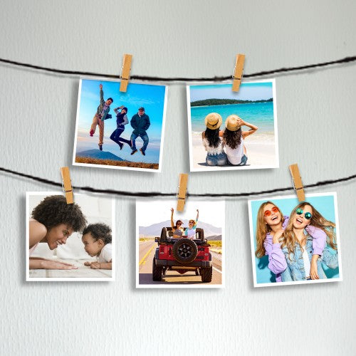 HP Advanced Photo Paper Glossy 65 lb 5 x 5 in. (127 x 127 mm) 20 sheets