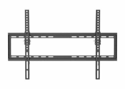 Manhattan Wall Mount for TV & Monitors (Tiltable), For screens 37" to 65", VESA compatability: all between 200x200mm and 600x400mm - check the dimensions of the four mounting holes on back of screen to ensure it fits, Max 35kg, Black, Bracket