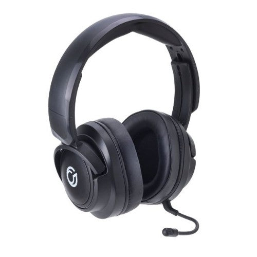 connektgear HP534 Wireless Headset with Detachable Mic and USB A/C Combo Reciever - Black