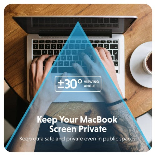 HYPER HyperShield Magnetic Privacy 35.6 cm (14") Laptop Frameless display privacy filter 3H