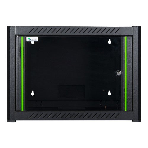 Lanview RWM06U56BL rack cabinet 6U Wall mounted rack Black