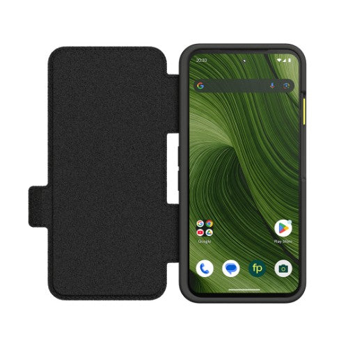Fairphone F6FLIP-1ZW-WW1 mobile phone case 16 cm (6.31") Flip case Black