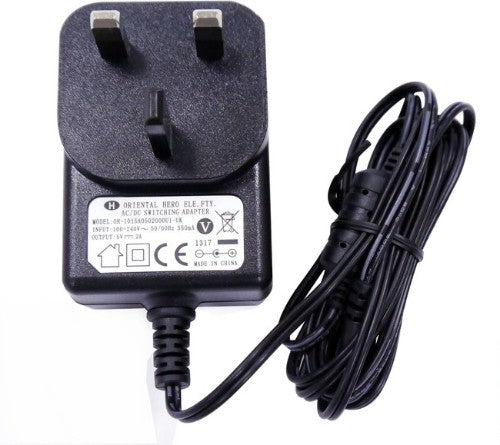 Yealink PSUUK10W power adapter/inverter Indoor 10 W Black