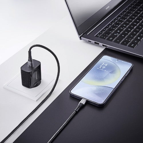 Intenso C315C USB-C charging/data cable, 1.5m, fast charging up to 60 watts, black