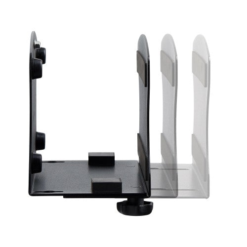 StarTech.com PC Wall Mount Bracket, Supports Desktop Computers Up To 40lb (18kg), Tool-Less Adjustments 1.9-7.8in (50-200mm), Heavy-Duty Wall Mount Shelf/Holder for PC Case/Tower