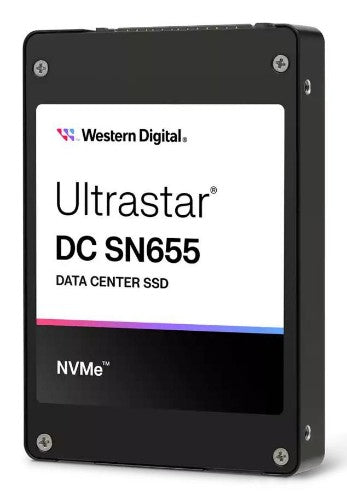 Western Digital Ultrastar DC SN655 3.84 TB U.3 PCI Express 4.0 NVMe 3D TLC NAND