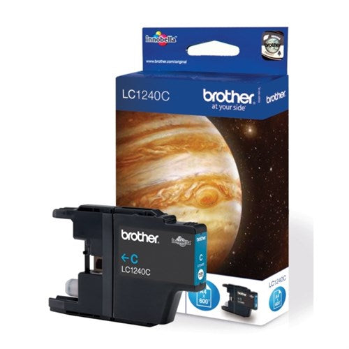 Brother LC-1240C Ink cartridge cyan, 600 pages ISO/IEC 24711 for Brother DCP-J 525/MFC-J 6510