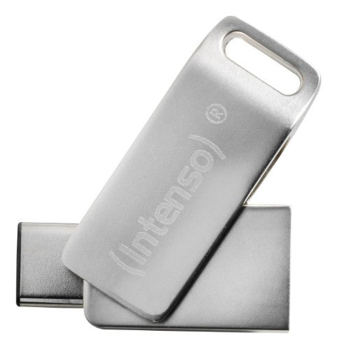 Intenso cMobile Line USB flash drive 64 GB USB Type-A / USB Type-C 3.2 Gen 1 (3.1 Gen 1) Silver