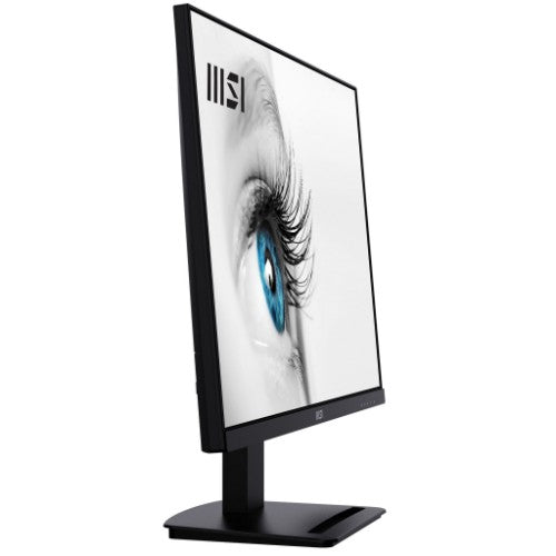 MSI Pro MP273A 27 Inch Monitor, Full HD (1920 x 1080), 100Hz, IPS, 4ms, HDMI, DisplayPort, VGA, Built-in Speakers, Anti-Glare, Anti-Flicker, Less Blue light, TÜV Certified, VESA, Kensington, Black
