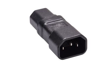 Microconnect PEA1415 cable gender changer C14 C15 Black