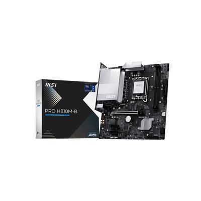 MSI PRO H810M-B motherboard Intel H810 LGA 1851 (Socket V1) micro ATX