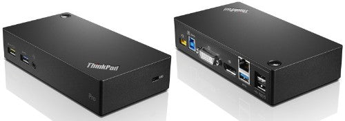Lenovo 40A70045IT laptop dock/port replicator Wired USB 3.2 Gen 1 (3.1 Gen 1) Type-B Black