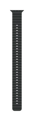 Apple 49mm Navy Ocean Band - Black Titanium Finish