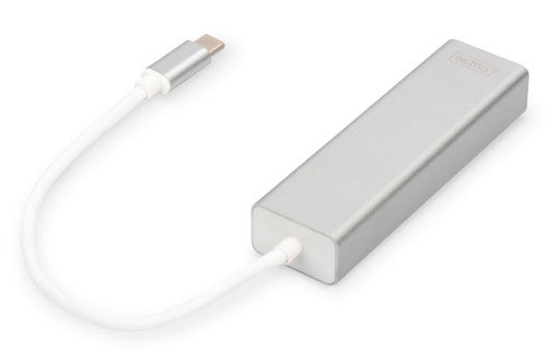 Digitus USB Type-C™ 3-Port Hub + Gigabit Ethernet