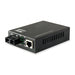 LevelOne RJ45 to SC Gigabit Media Converter, Single-Mode Fiber, 20km