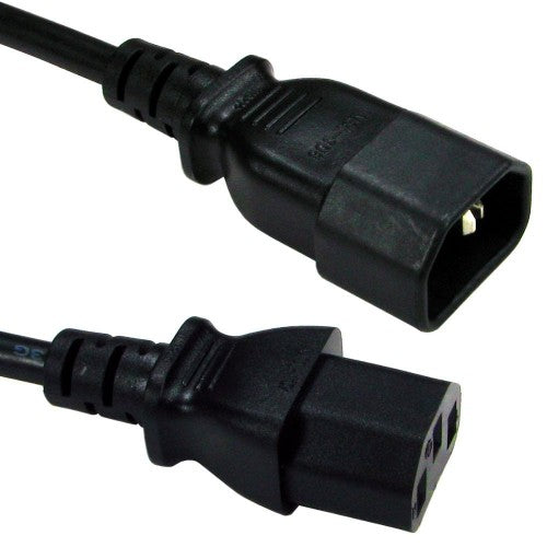 Cables Direct RB-301 power cable Black 1.8 m C13 coupler C14 coupler
