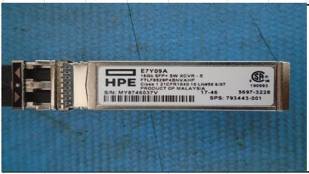 HPE 793443-001 network transceiver module Fiber optic 16000 Mbit/s SFP+ 850 nm