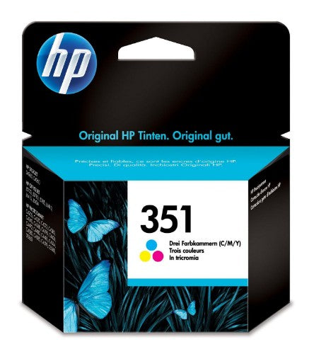 HP CB337EE/351 Printhead cartridge color, 170 pages ISO/IEC 24711 3.5ml for HP DeskJet D 4260/OfficeJet J 5700/PhotoSmart C 4280/PhotoSmart C 5280/PhotoSmart D 5300