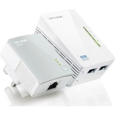 TP-Link TL-WPA4220 KIT PowerLine network adapter 300 Mbit/s Ethernet LAN Wi-Fi White 1 pc(s)