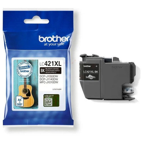 Brother LC-421XLBK Ink cartridge black, 500 pages for Brother DCP-J 1050