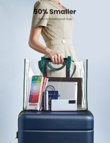 Ugreen 10919 laptop dock/port replicator Wired USB 3.2 Gen 1 (3.1 Gen 1) Type-C Grey