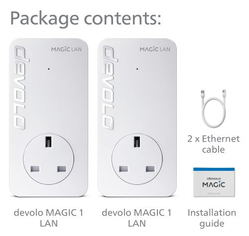 Devolo Magic 1 LAN 1200 Mbit/s Ethernet LAN White