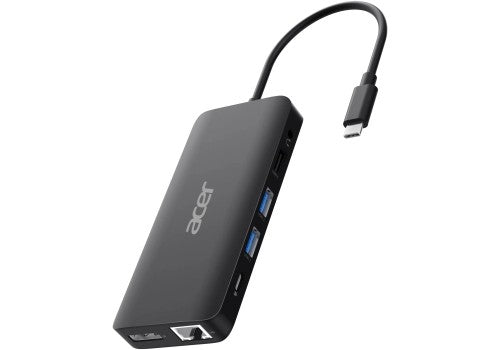 Acer USB Type-C Dongle 12-in-1 Black Wired USB 3.2 Gen 1 (3.1 Gen 1) Type-C