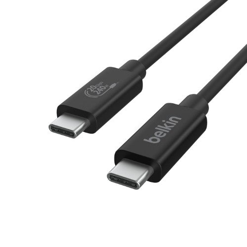 Belkin INZ004BT2MBK USB cable USB4 Gen 2x2 2 m USB C Black