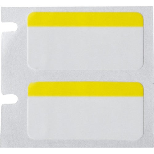 Brady B33-302-494-YL printer label White, Yellow Self-adhesive printer label