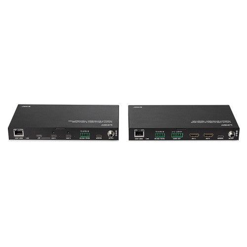Lindy 100m Cat.6A 2 Host USB 3.2 Gen 1 & HDMI 4K60 HDBaseT Extender