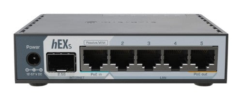 Mikrotik E60IUGS wired router Gigabit Ethernet Black