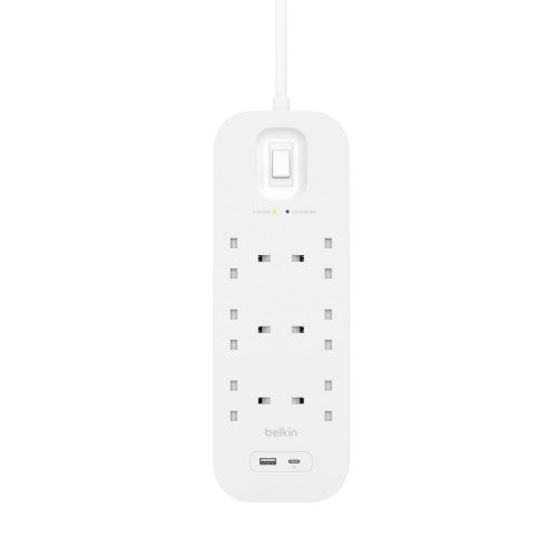Belkin Connect White 6 AC outlet(s) 2 m