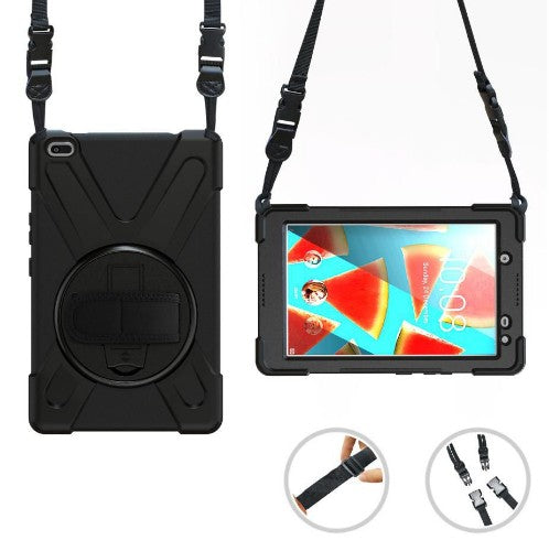 eSTUFF AUSTIN Defender Case for Lenovo TAB M8 HD - Black