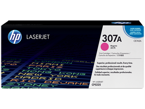 HP CE743A/307A Toner cartridge magenta, 7.3K pages ISO/IEC 19798 for HP CLJ CP 5220