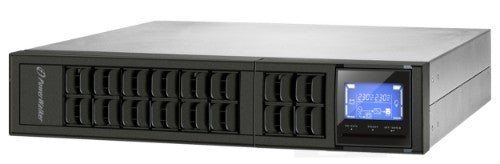 PowerWalker VFI 2000CRM LCD uninterruptible power supply (UPS) Double-conversion (Online) 2 kVA 1600 W 4 AC outlet(s)