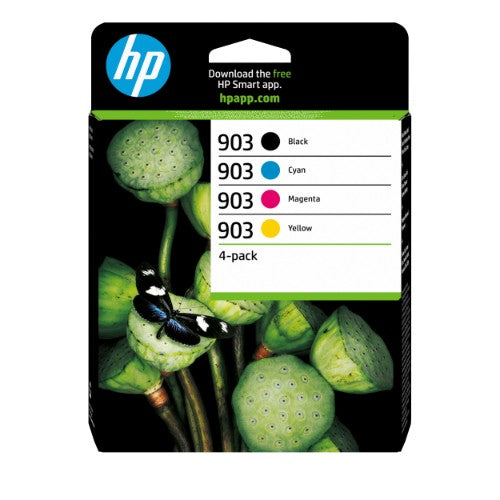 HP 6ZC73AE/903 Ink cartridge multi pack Bk,C,M,Y 12.4ml + 3x4.5ml Pack=4 for HP OfficeJet Pro 6860/6950