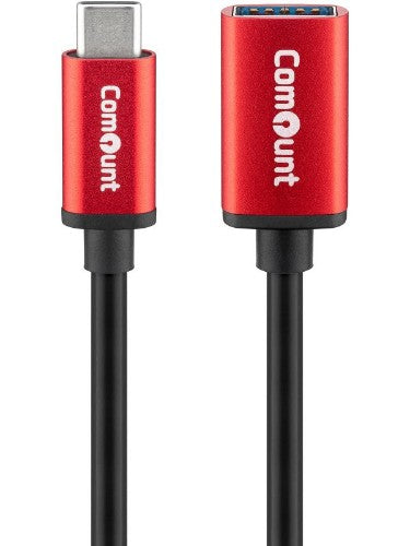 RAM Mounts 560014 USB cable USB 3.2 Gen 1 (3.1 Gen 1) 1 m USB C USB A 5 Gbit/s 100 W Black, Red