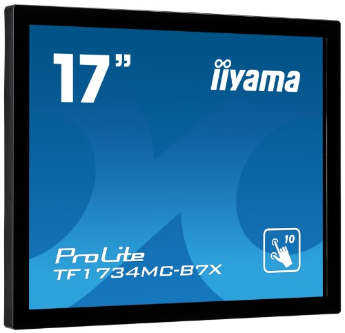 iiyama 17’’ 10pt touch Open Frame monitor with Touch Through-Glass function