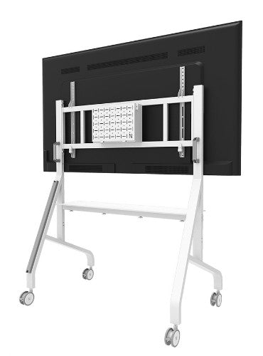 Neomounts FL50-575WH1 TV trolley 65-110" - fast installation - TÜV