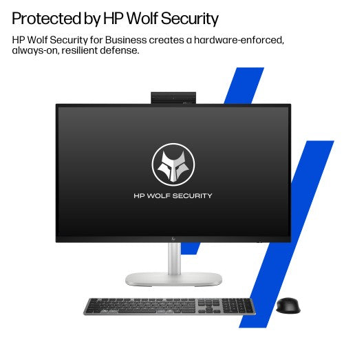 HP EliteStudio 8 All-in-One G1i 27 inch Desktop AI PC Intel Core Ultra 7 68.6 cm (27") 2560 x 1440 pixels 24 GB DDR5-SDRAM Windows 11 Pro Wi-Fi 7 (802.11be) Silver