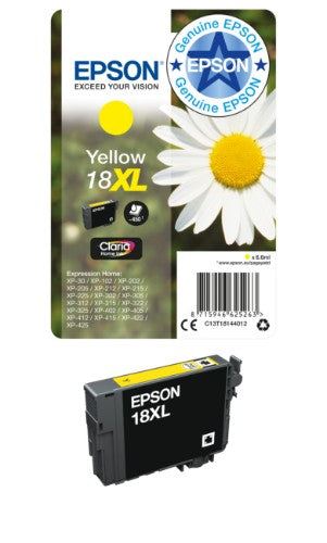 Epson C13T18064012/18 Ink cartridge multi pack Bk,C,M,Y 175pg + 3x180pg, 1x 5ml + 3x 3ml Pack=4 for Epson XP 30