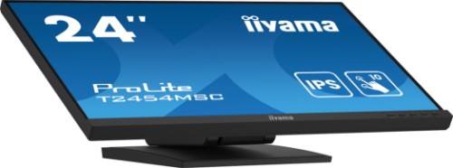 iiyama ProLite 24” P-CAP 10pt touchscreen featuring IPS panel technology and Anti-Glare coating