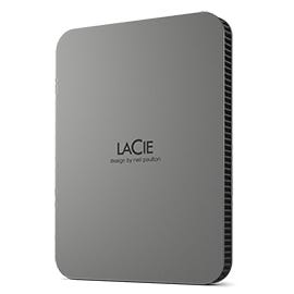 LaCie STLR5000400 external hard drive 5 TB USB Type-C 3.2 Gen 1 (3.1 Gen 1) Grey
