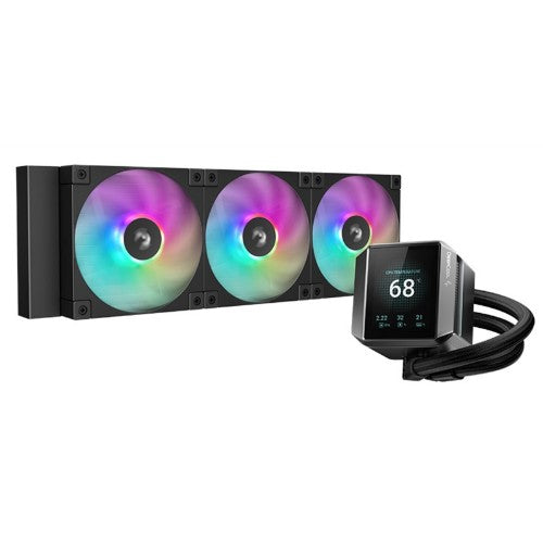 DeepCool MYSTIQUE 360 ARGB Processor All-in-one liquid cooler 12 cm Black 1 pc(s)
