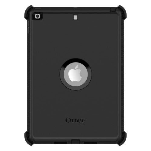 OtterBox Defender Case for iPad 7th/8th/9th gen, Shockproof, Ultra-Rugged Protective Case with built in Screen Protector, 2x Tested to Military Standard, Black,, No retail packaging