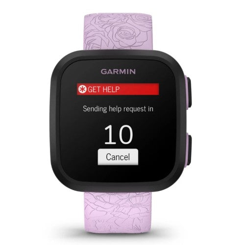 Garmin Bounce 3.3 cm (1.3") LCD 42 mm Digital 240 x 240 pixels Touchscreen 4G Black Wi-Fi GPS (satellite)