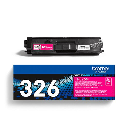 Brother TN-326M Toner-kit magenta high-capacity, 3.5K pages ISO/IEC 19798 for Brother DCP-L 8400/8450/HL-L 8250