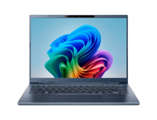 Acer Aspire 14 AI A14-11M-X2N7 Copilot+ PC Snapdragon X1-26-100 Laptop 35.6 cm (14") WUXGA 16 GB LPDDR5x-SDRAM 512 GB SSD Wi-Fi 7 (802.11be) Windows 11 Home Blue